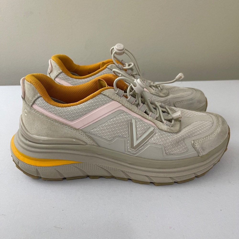 Vionic Walk Max Sierra Sneakers Womens 6.5 Beige Pink Walking Water Resistant‎ - Picture 2 of 12